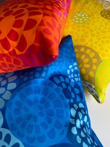 Kukka Blue 400 SEK Cushion cover | Pillow | Metsovaara
