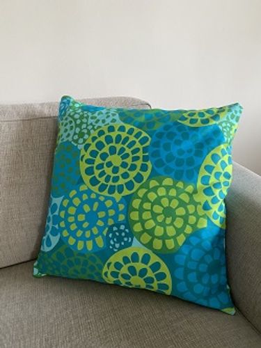 Kukka Turquiose 400 SEK Cushion cover | Pillow | Metsovaara