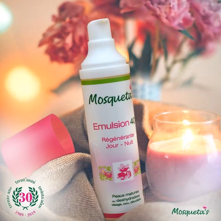 Emulsion 40 Rosa Mosqueta