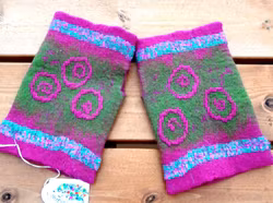 Torgvantar Lantlig stil i rosa