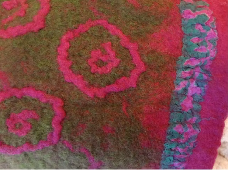 Torgvantar Lantlig stil i rosa