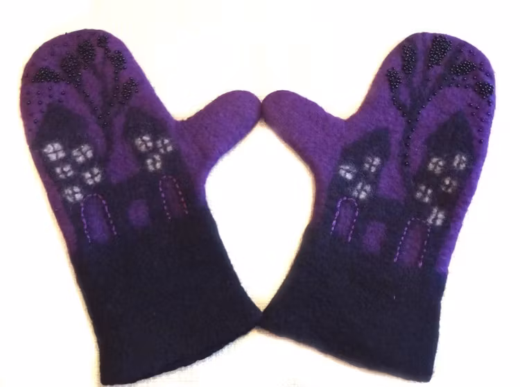 Tovade vantar I skymning