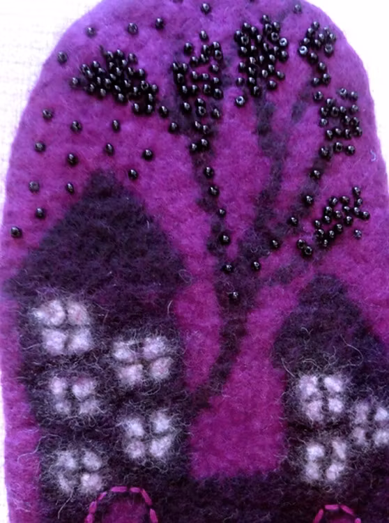 Tovade vantar I skymning