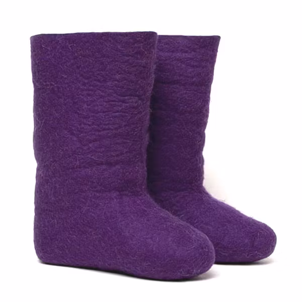 STÖVLAR Filtade LILA