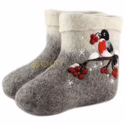 Kängor Filtade Snöfall