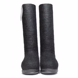 STÖVLAR Filtade SVARTA med TEP-sula