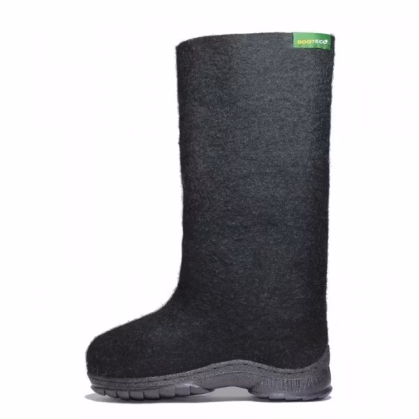 STÖVLAR Filtade SVARTA med TEP-sula