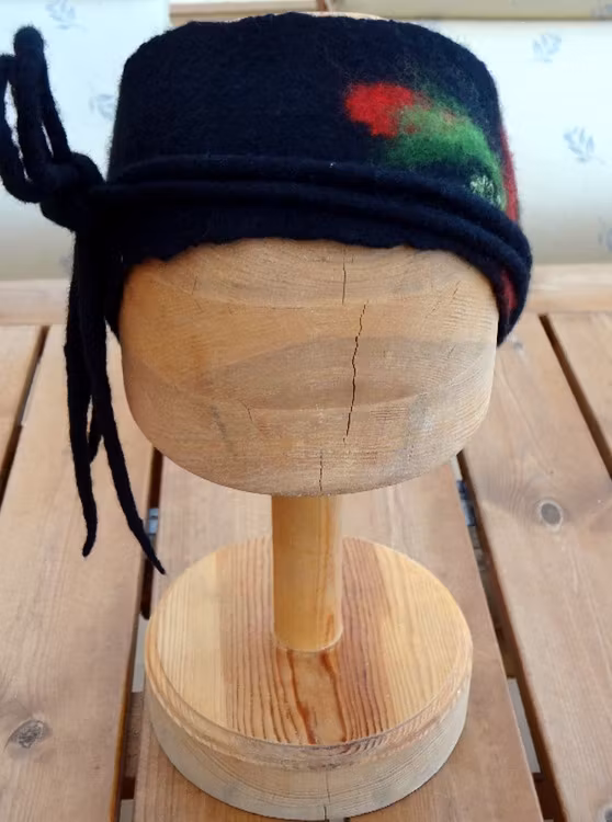 Hårband/halsband/skärp Vallmo