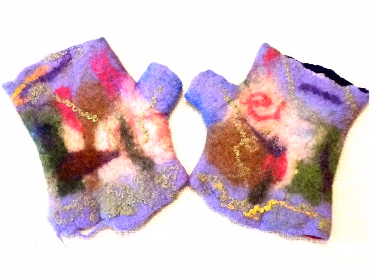 Torgvantar Multicolor i multimönster