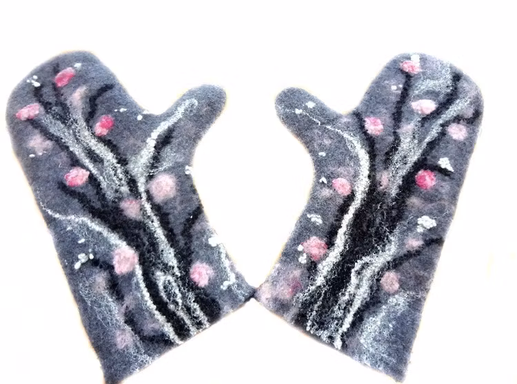 Tovade vantar Blommig Sakura