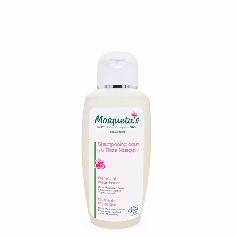 Milt BIO Schampo med EKO rosenolja