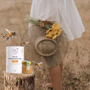 Rent Färskt Royal Jelly Bidrottningsgelé/Bidrottninggelé 30 g