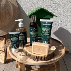 Ekologiskt mjällschampo med grön propolis