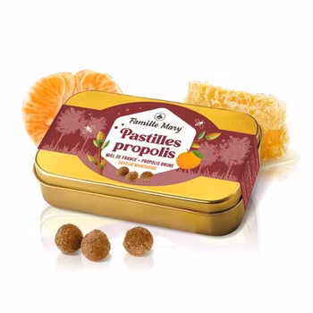 Pastiller med honung och propolis