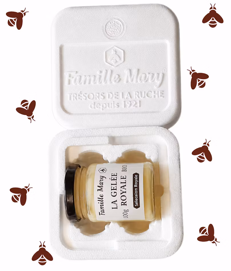 Rent Färskt Bidrottninggelé/ Pure Royal Jelly/ Gelée Royale 100 g