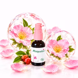 Ekologisk rosenolja från Rosa Mosqueta