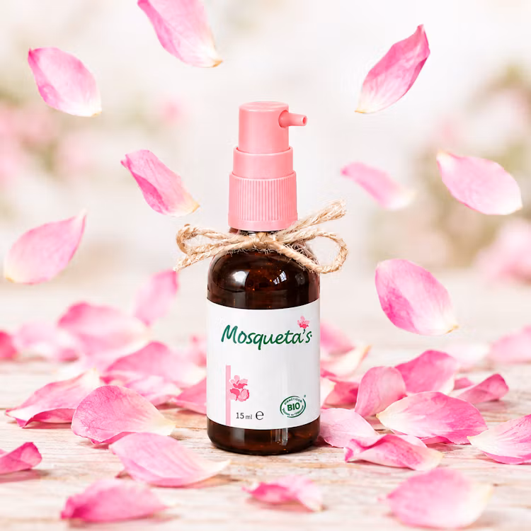 Ekologisk rosenolja från Rosa Mosqueta