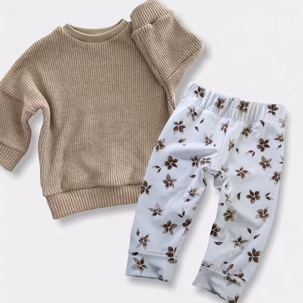 Strikkagenser + Flores tights