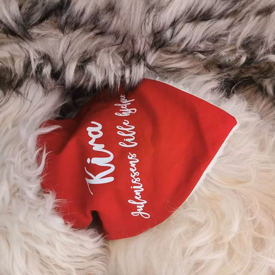 Bandana hund - Julenissens hjelper