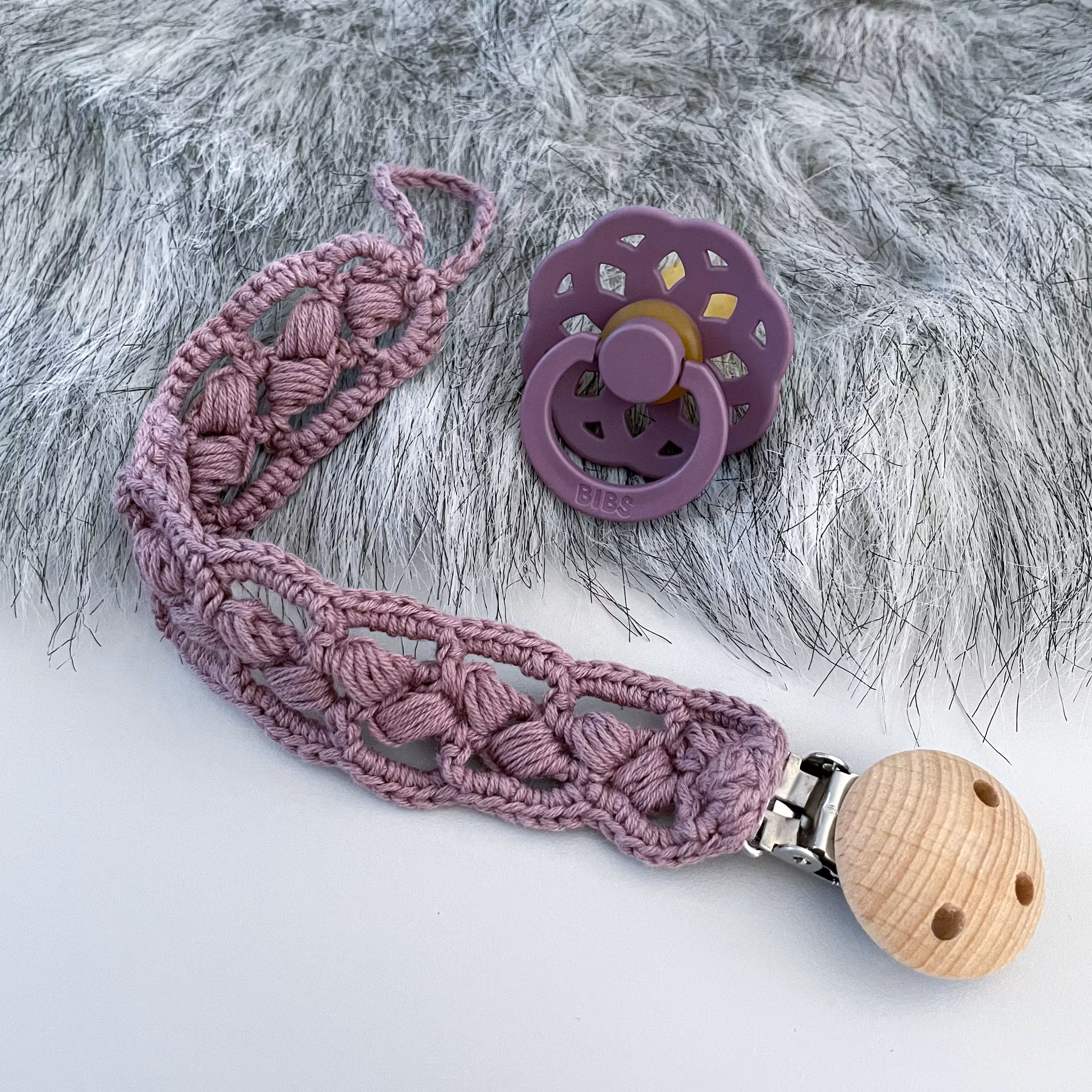 Smokkelenke + BIBS Boheme Mauve