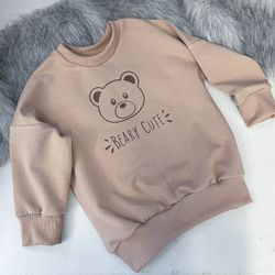 Genser - Beary Cute m/navn