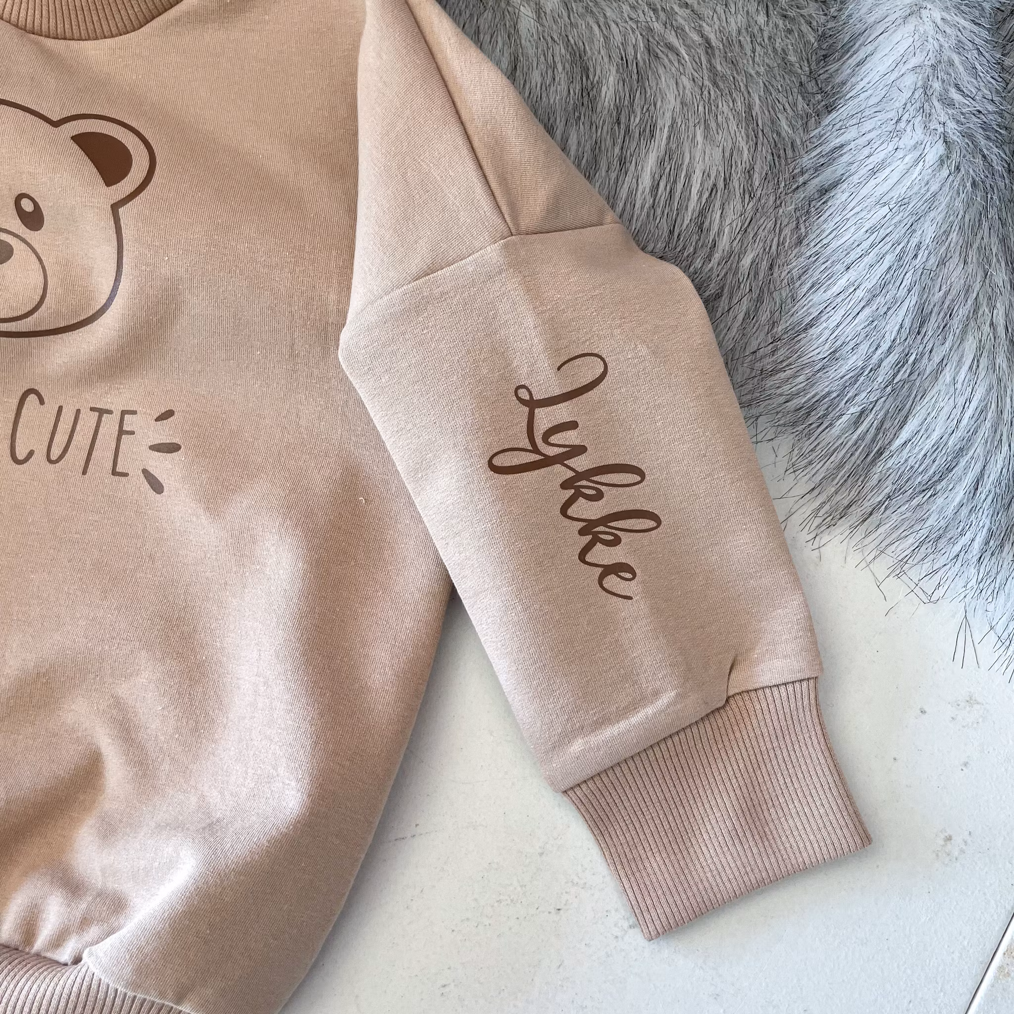 Genser - Beary Cute m/navn