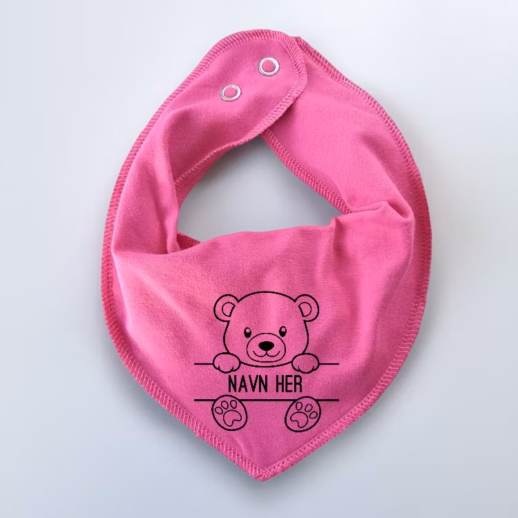 Bamse m/navn - Smekke