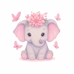 DTF - Baby Elefant