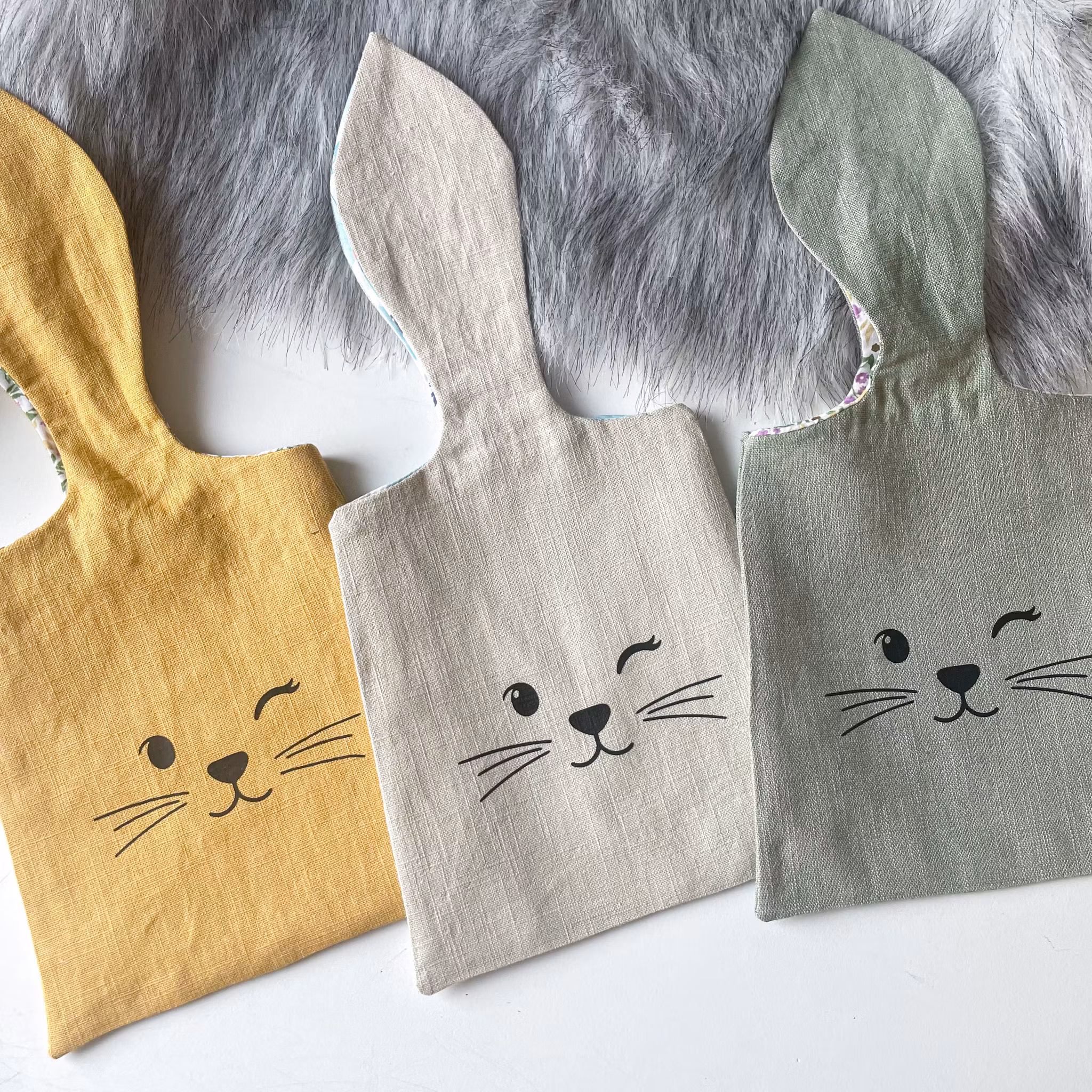 Påskehare pose - Valgfri tekst