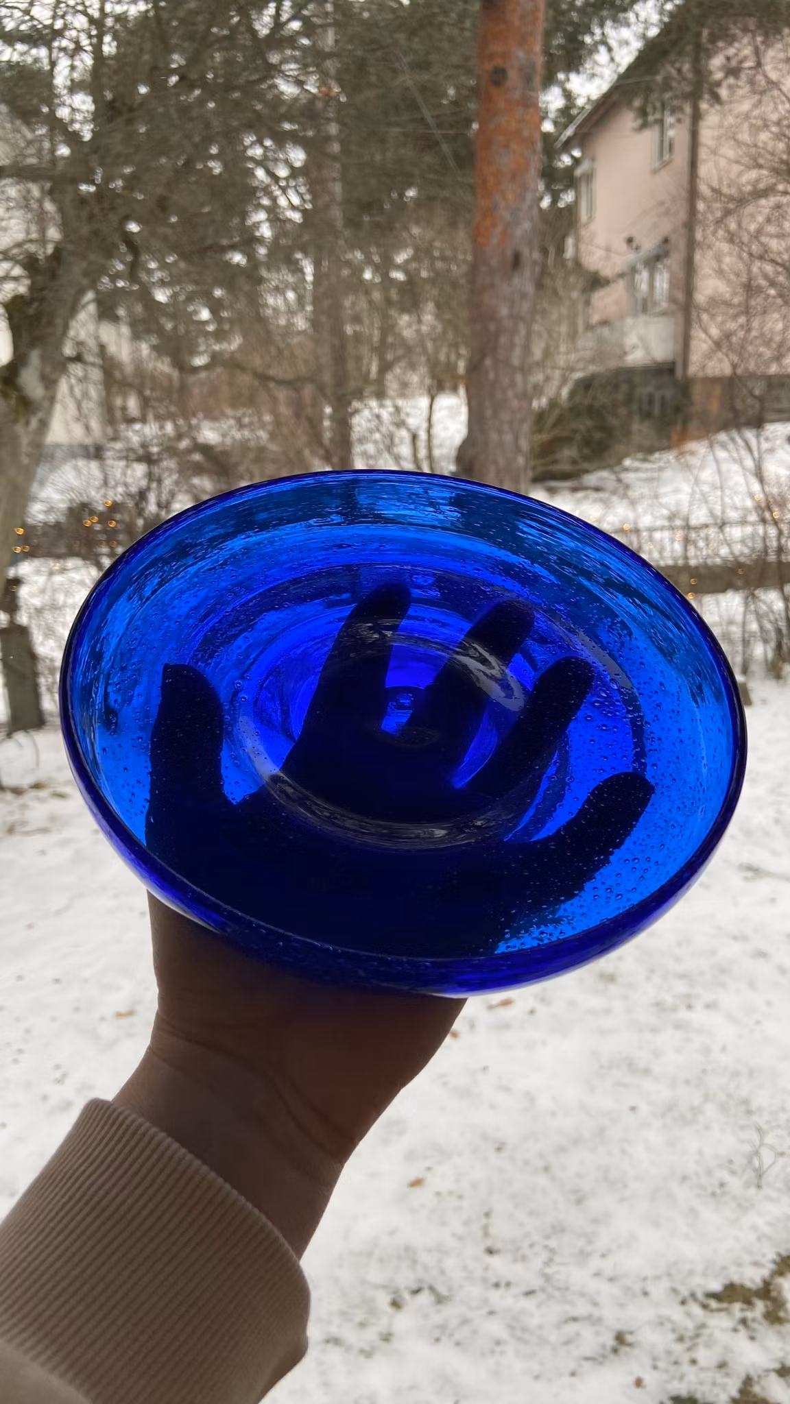 Glastallrikar Gunnar Höglund diameter 19 cm