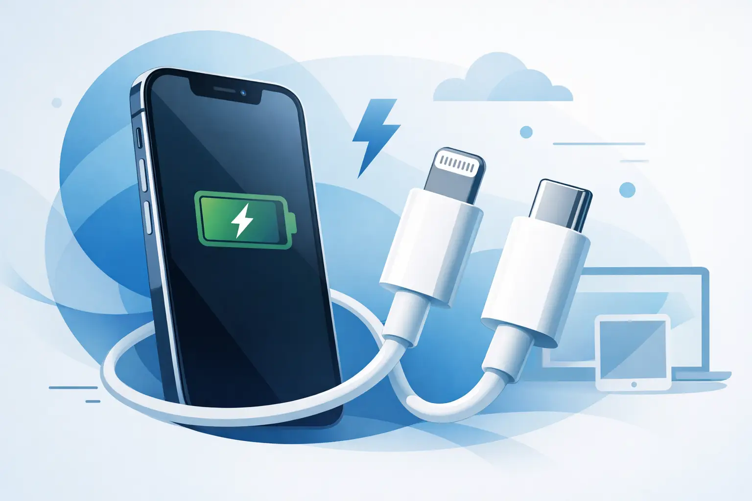 Laddningskabel iPhone USB C - rätt kabel direkt