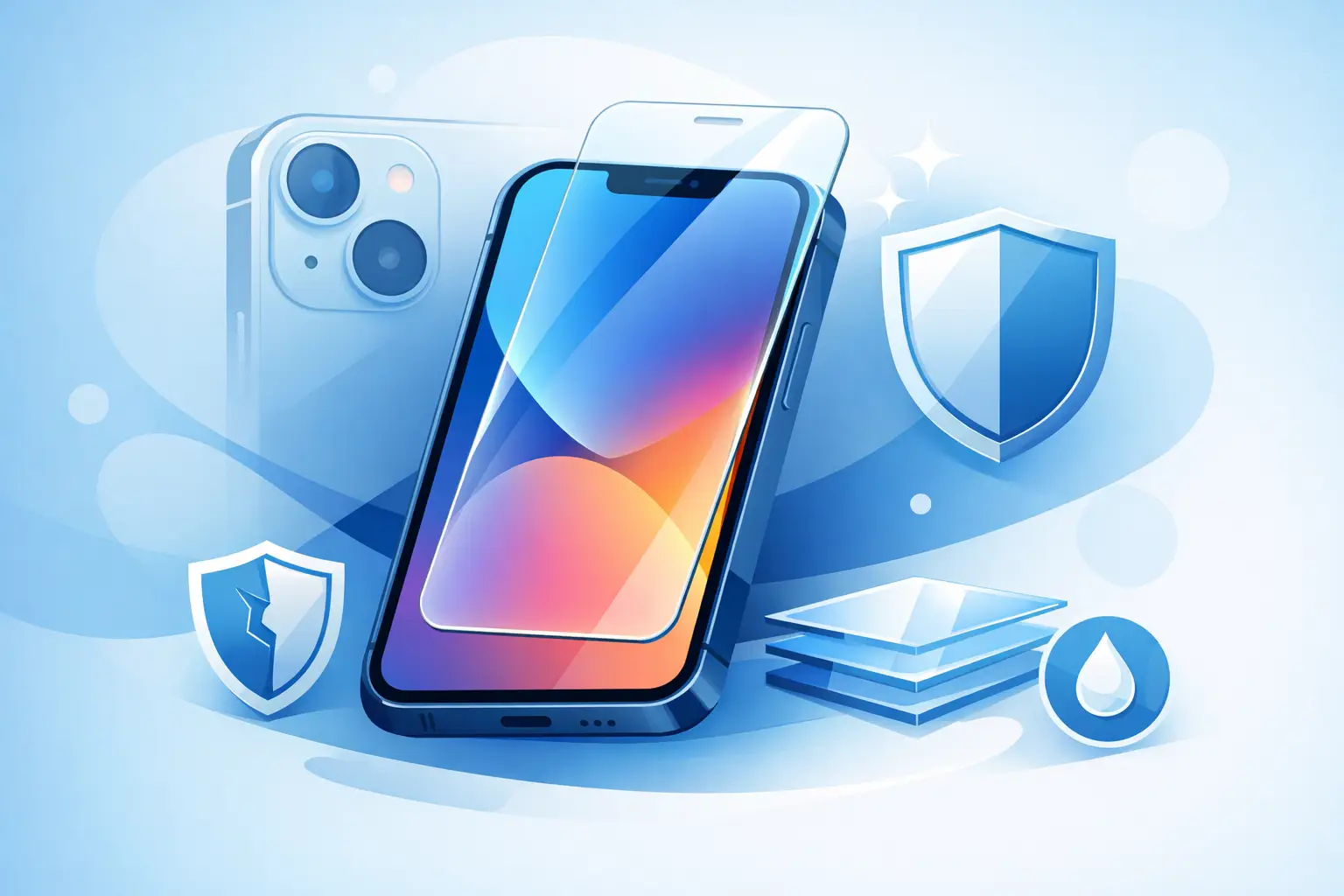 Skärmskydd iPhone 14 i Härdat Glas