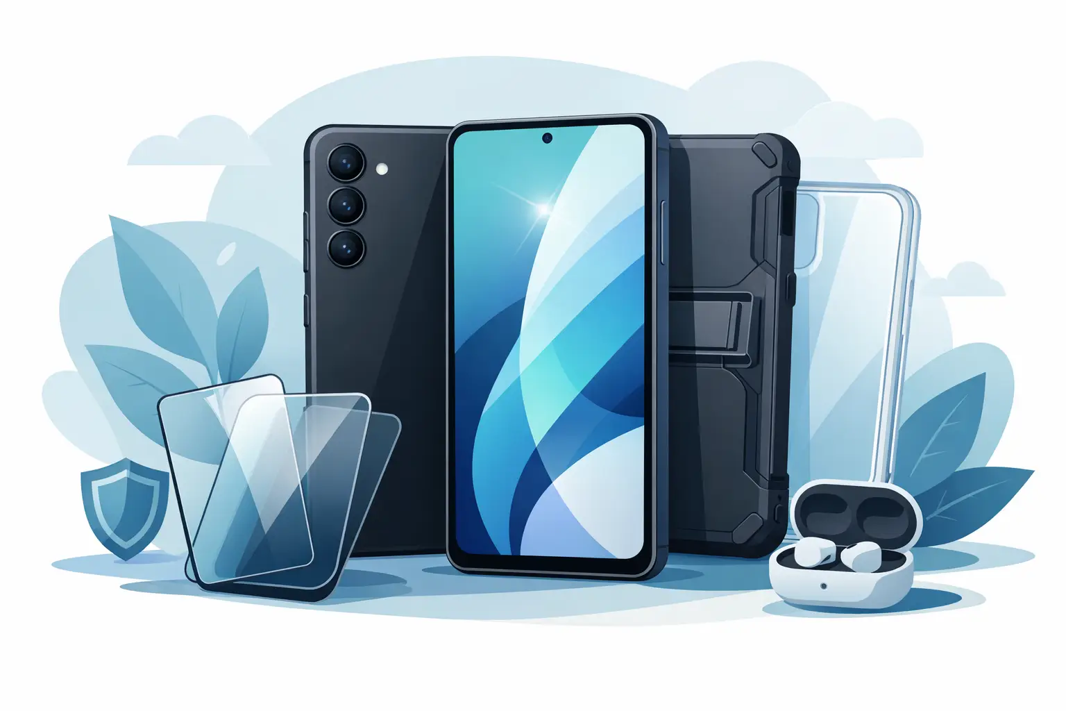Samsung A57 - rätt skal och skydd direkt