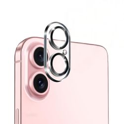 iPhone 16 Plus Kristall Klart Kamera Glas