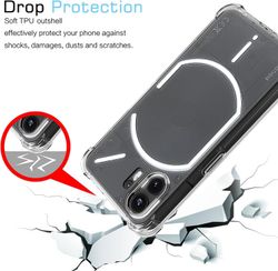 Nothing Phone 3a Stöttåligt Skal