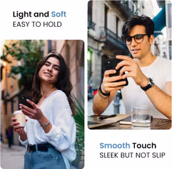iPhone 16 Plus Svart Matt Hårt Skal
