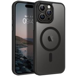 iPhone 14 Pro Max Matt Svart Magsafe Skal