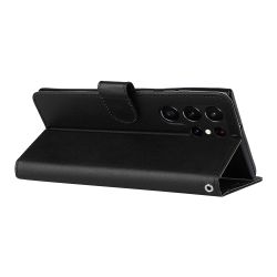 Samsung S24 Ultra Svart Plånboksfodral
