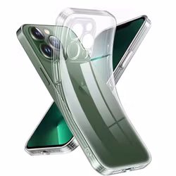 iPhone 13 Pro Max Transparent TPU Skal – Extra Kameraskydd