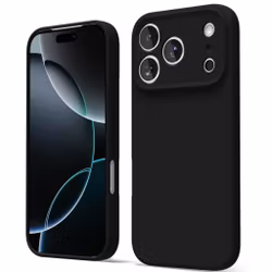 iPhone 17 Pro Max Svart Matt Hårt Skal