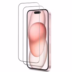 2-Pack iPhone 15 Plus Skärmskydd Glas