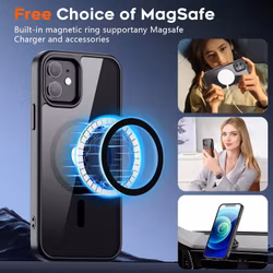 iPhone 12 Mini Svart Magsafe Skal
