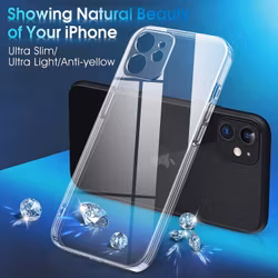 iPhone 11 Transparent Skal Extra Stöttåligt Extra Kameraskydd