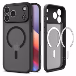 iPhone 17 Pro Matt Svart Magsafe Skal