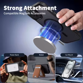 iPhone 14 Plus Matt Svart Magsafe Skal