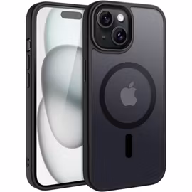 iPhone 14 Plus Matt Svart Magsafe Skal