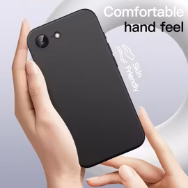 iPhone 17E Svart Matt Hårt Skal