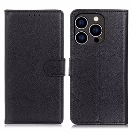 iPhone 14 Pro Plånboksfodral – Svart