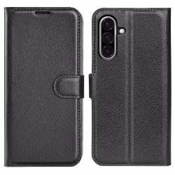 Samsung S25 lommebokdeksel svart