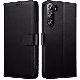 Samsung S26 FE Plånboksfodral – Svart